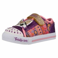 Girls Skechers Trainers - Critter Buds