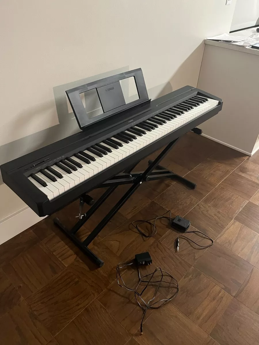 Yamaha P45 88-Key Weighted Digital Piano Musical Instruments