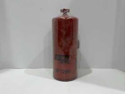 NOS Baldwin BF1259 Fuel/Water Separator Spin-on with Drain