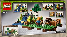 LEGO Minecraft: The Farm (21114) Box Instructions 99% Complete Pic Of Miss Parts