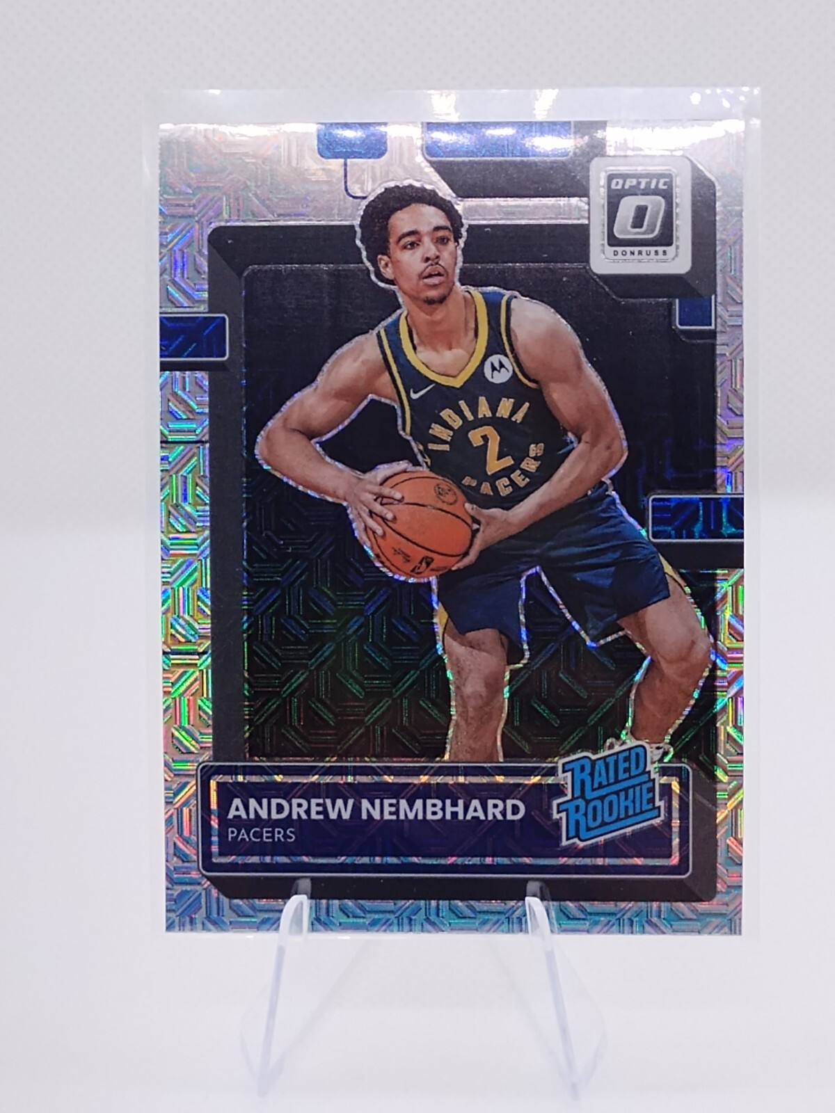 2022-23 Donruss Optic Choice Andrew Nembhard Rookie RC Prizm No. 230