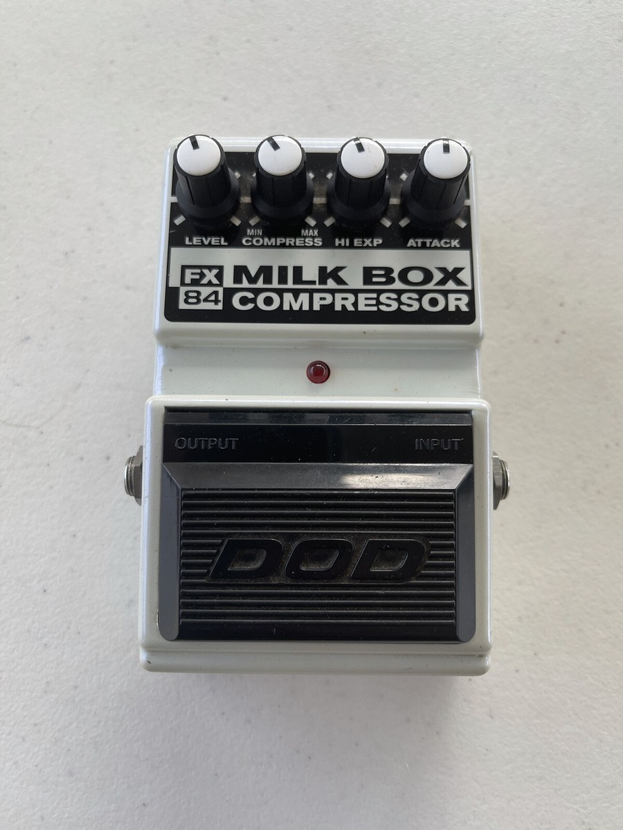 ギター DOD FX84 MILK BOX COMPRESSOR DOD FX84 Milk Box Compresor, guitar, bass, kick, vox - YouTube