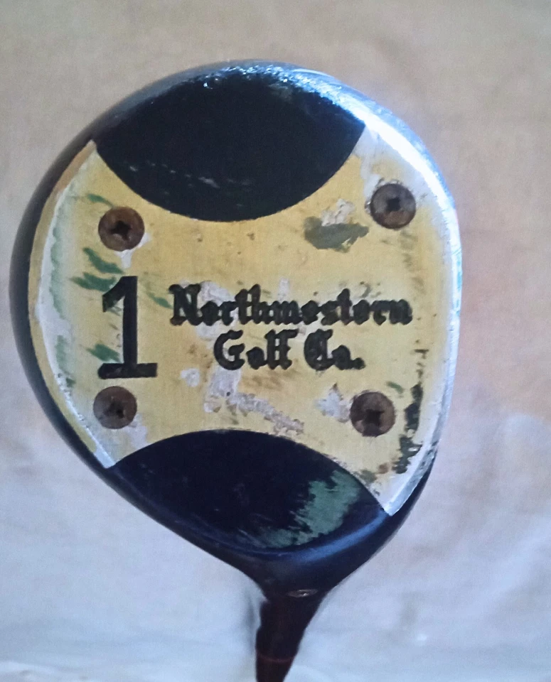 Autógrafo de colección para diestros Northwestern Golf Co. Betty Jameson 1 y 3 maderas Foto 2 de 4