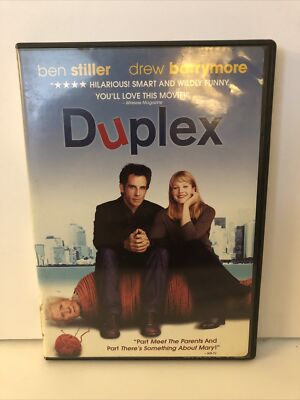 Duplex (2-Disc DVD, 2004) Ben Stiller Drew Barrymore Comedy Rom-Com