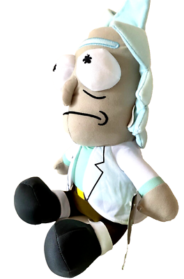 Giant Rick & Morty Plush Toy RICK SANCHEZ . XLarge 16 inches tall