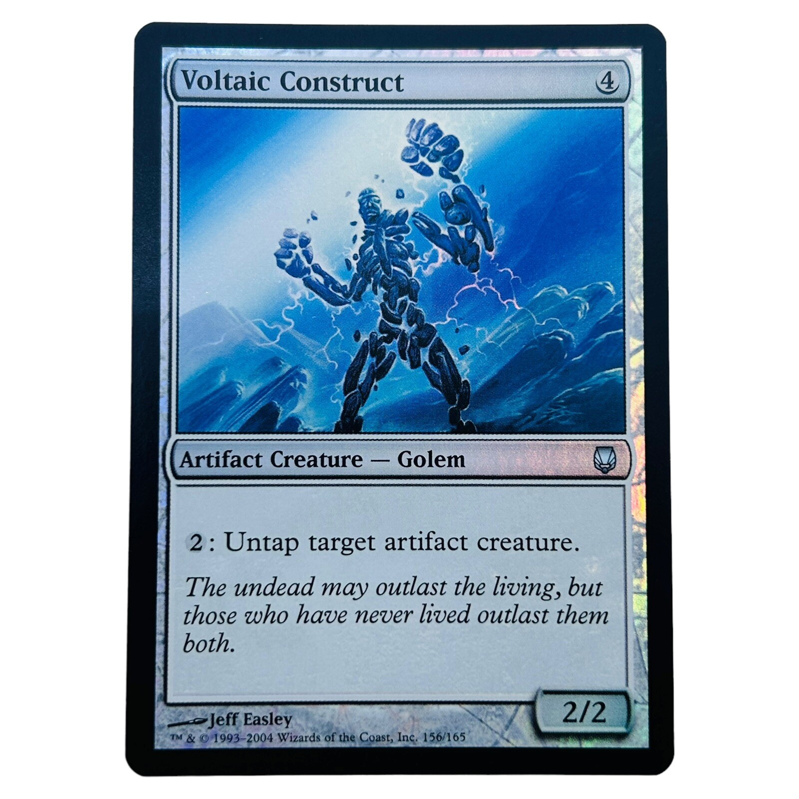 MTG Foil Voltaic Construct NM Unplayed Darksteel Magic the Gathering TCG Card