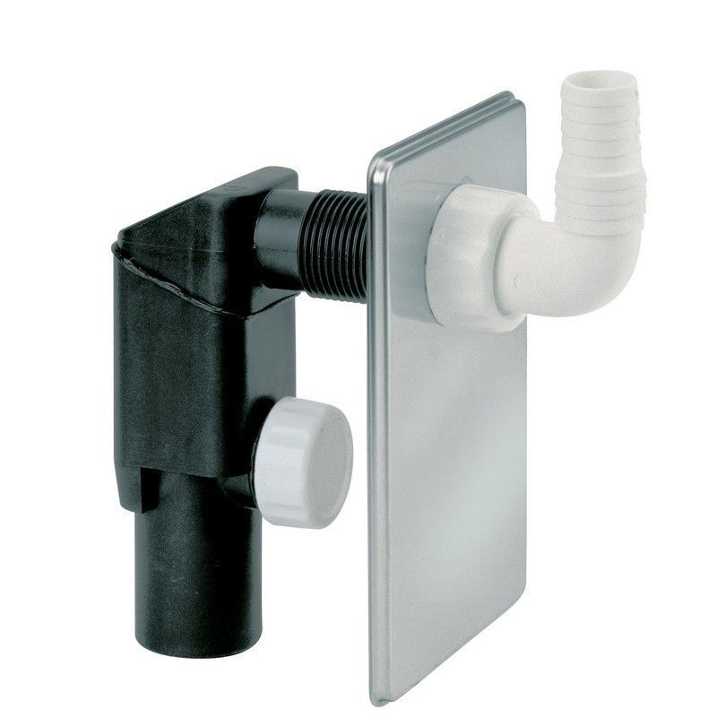 Goplast Sifone Lavatrici Incasso 1 Via Piastra Inox 8055118134194 Accessorio