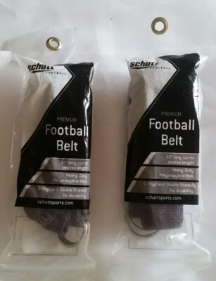 schutt premium football belt,60''long,cut to desired length(2pcs)