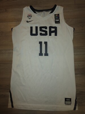 Megan Walker UCONN WNBA USA Basketball Fiba Americas Game Worn Nike Jersey 46