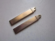 2 X NEW REPLACEMENT KEYLESS REMOTE FLIP KEY UNCUT KEY BLADE BLANK