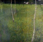 Bauernhaus mit Birken - Gustav Klimt - 1900, A2 Poster