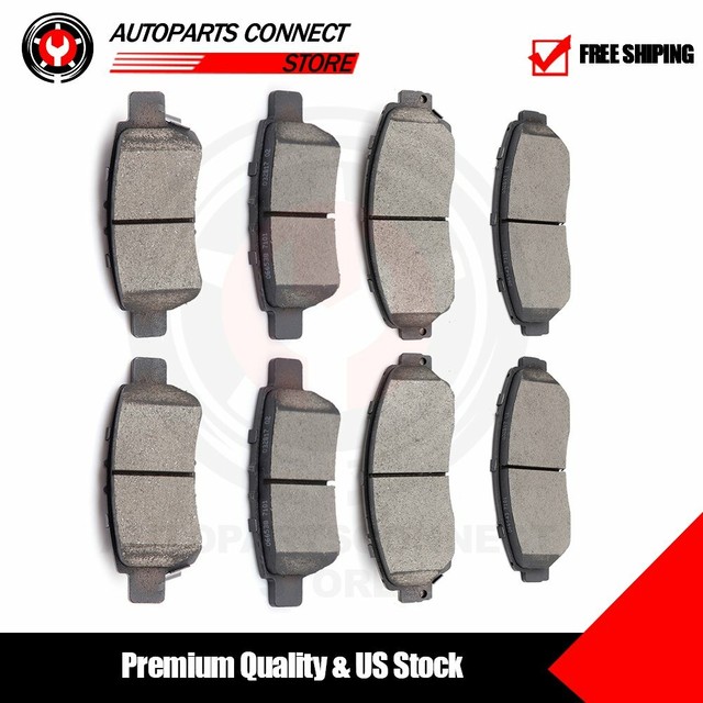 Rear & Front Ceramic Disc Brake Pads For Honda Odyssey 20052007 2008