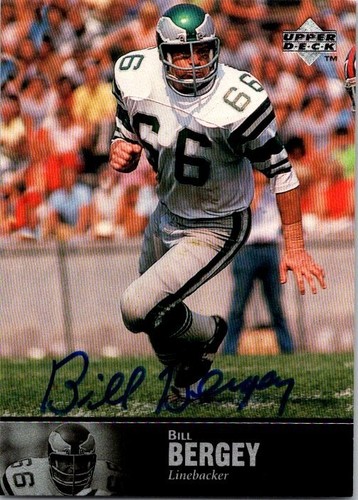 Bill Bergey [Autograph] #AL-78 1997 Upper Deck Legends card