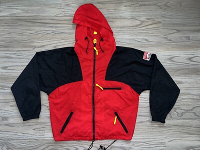 Vintage Marlboro Adventure Team Mens Jacket Size L Red Logo Vintage Marlboro Adventure Team Mens Jacket Size L Red Logo