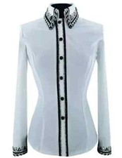 Western Showmanship Horsemanship Pleasure Show Shirt -Taffeta Show Shirt