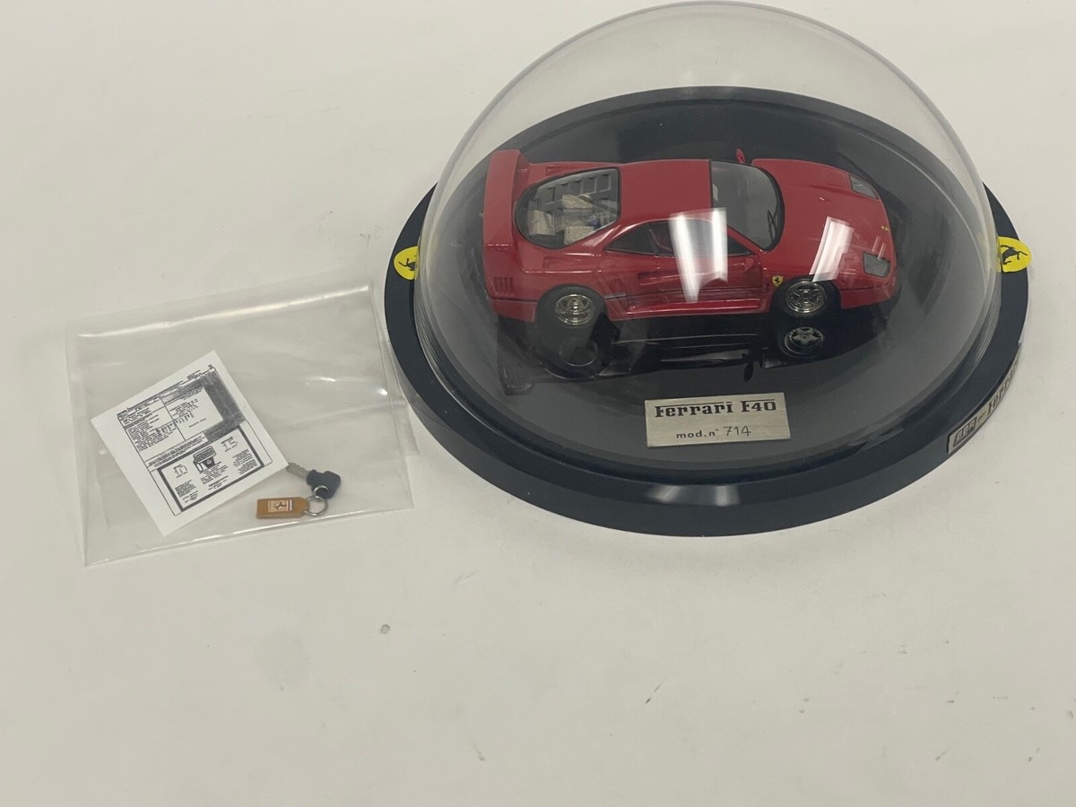 1/43 BBR Ferrari F40 Dome display Dealer edition VERY RARE 1/43 BBR Ferrari F40 Dome display Dealer edition VERY RARE