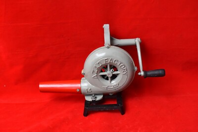 NO. 14 Vintage type Aluminium Blacksmith Hand Blower Crank Forge Air Blower Fan