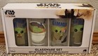 NEW Star Wars The Mandalorian Glassware Set Of Four 10oz Baby Yoda Glasses 💥 — photo 1