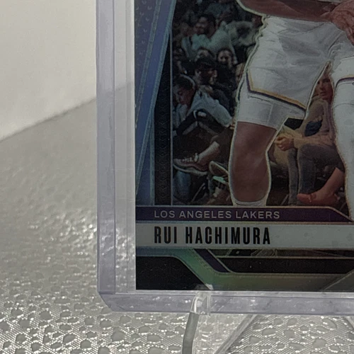 2024-25 Panini Prizm Silver Prizm Rui Hachimura #14 Los Angeles Lakers - Imagen 5 de 6