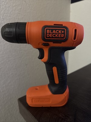 Black & Decker 8V Lithium Ion Drill