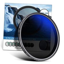 Variable ND Filter ND2-ND400 1-9 Stops , Neutral Density Filter, 55mm