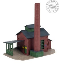 Faller 131337 - scala H0 1:87 - sala caldaie a vapore con ciminiera in mattoni