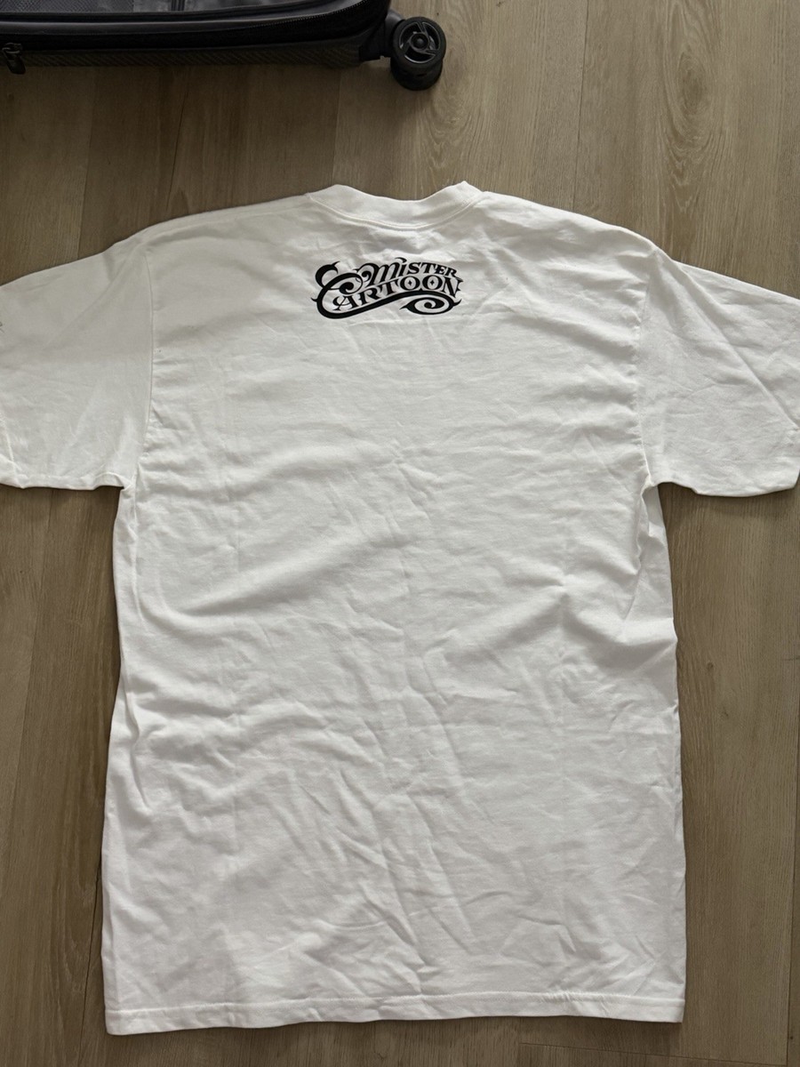 Vintage Mister Cartoon x Stussy Skid Row Cholo Handball Club Tee