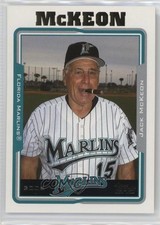 2005 Topps Jack McKeon #278 0b3