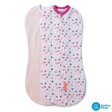 SwaddleMe by Ingenuity Zipper Baby Swaddle - 2pk