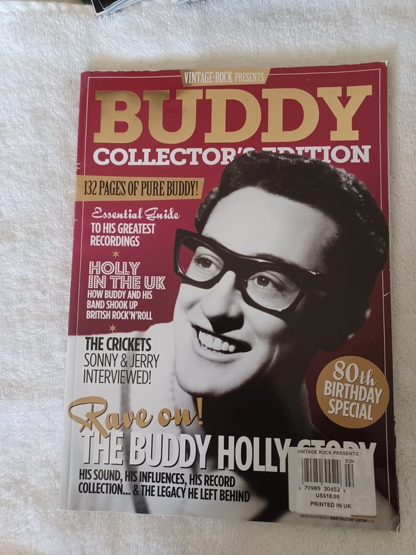 Vintage Rock presents buddy holly collector's edition