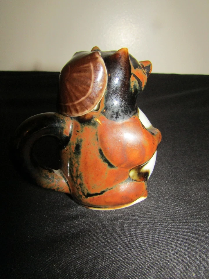 Vintage Brown Bear Cub Creamer Pitcher 4" - Image 4 of 4
