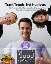 Ovutek Smart Body Weight Scale BMI Body Fat Muscle Mass