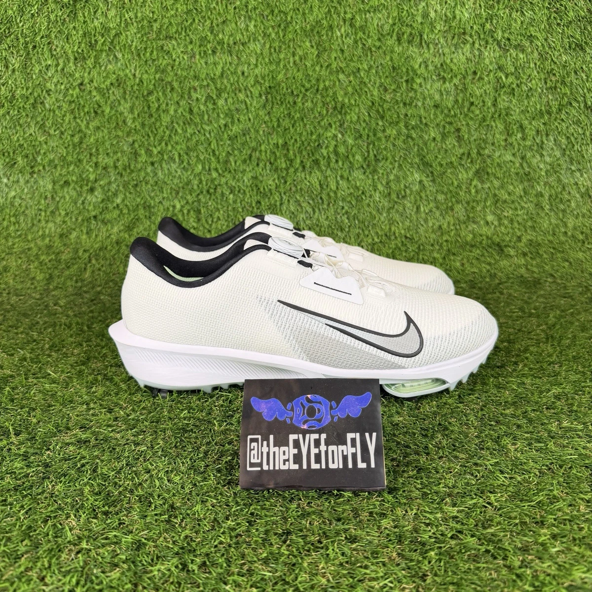 Nike Air Zoom Infinity Tour 2 Golf Wide White Vapor Green for Sale