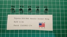 Toyota AD850/AD860 embroidery machine needle socket rings with steel balls lot