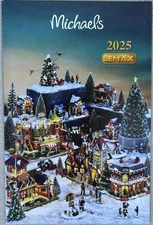 Lemax 2025 Christmas Village Michaels Collectible Brochure Catalog Booklet Flyer