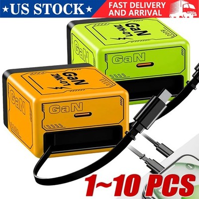 2In1 GaN Charger Scalable 120W Max Fast Charger Module With Type C USB Ports Lot