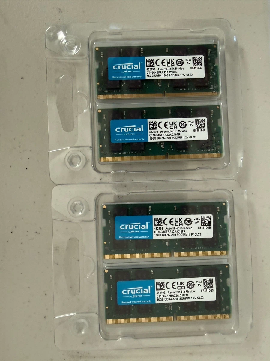 Crucial SO-DIMM 16 GB Computer Memory (RAM) for sale | eBay