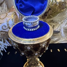 925 STERLING SILVER BEADED WIDE BAND