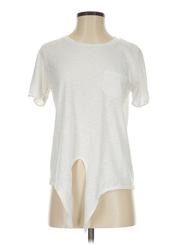 J.Crew Factory Store Women Ivory Short Sleeve T-Shirt S