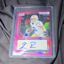 Leaf 2022 Pro Set Metal Kyle Philips #PA-KP1 Rookie Auto Serial Numbered /25