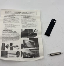 Beseler 23C Enlarger Part – Spring, Metal Bracket & Manual (Retrofit Kit)