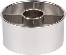 3-1/2-Inch Stainless Steel Doughnut Cutter
