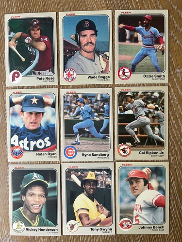 Complete Set 1983 Fleer card