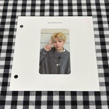 BTS Bangtan Boys JIMIN MEMORIES OF 2017 Blu-ray Limited Official Photo Card Mint