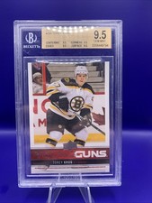 2012-13 Upper Deck Torey Krug Young Guns Insert Rookie Card BGS 9.5 #205. rookie card picture