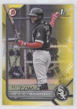 2022 Bowman Prospects Yellow Border 46/75 Elijah Tatis #BP-23 0c7s