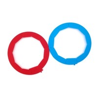Heat Resistant Silicone Pizza Cover Protective Rings For Hot And Cold 2PCS