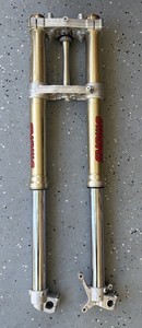 Honda Crf450r 04 2004 Front Forks W Triple Clamps Trees Crf450