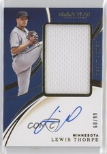 2020 Panini Immaculate Debut Jumbo Relics 60/99 Lewis Thorpe #DJA-LT Auto uk2