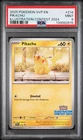 Pikachu 214 Illustration Contest 2024 Sv: Scarlet & Violet Promo PSA 9 Pokemon